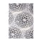 World Rug Gallery Modern Floral Circles Design 5'x7' Gray Area Rug 9099GRAY5X7 - alternate 5